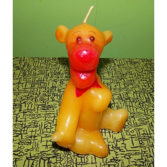Vintage Disney Tigger Candle Winnie the Pooh collectible souvenir 1960's - Picture 2 of 12